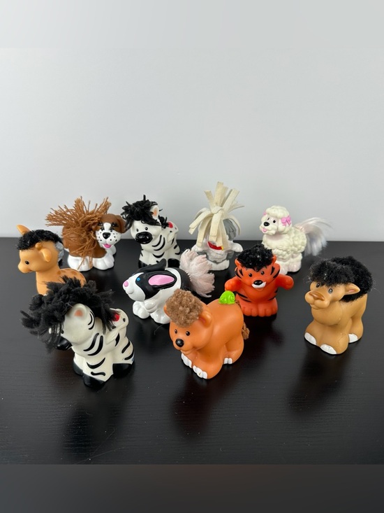 Fisher-Price Other - Fisher Price Little People Lot of 10 Touch & Feel Noah's Ark Animal Figurines